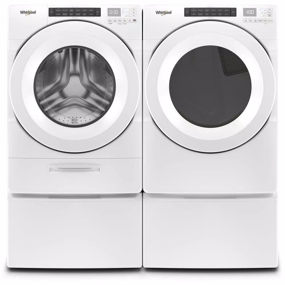 Whirlpool 7.4 cu. ft. 120Volt White Gas Vented Dryer with Intuitive